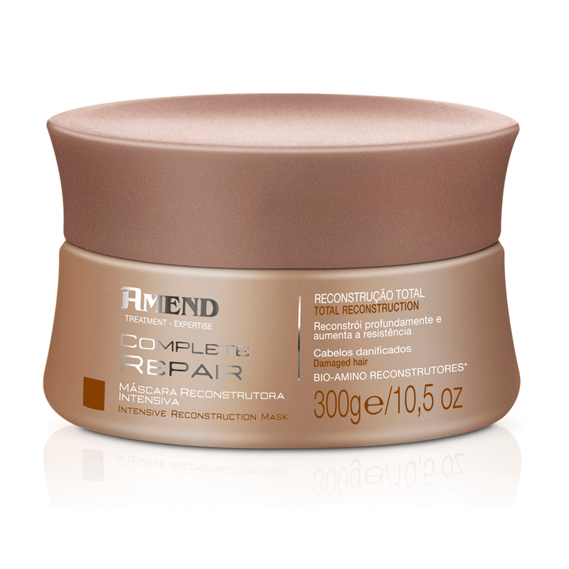 Máscara Amend Complete Repair Reconstrutora Intensiva 300g - Pague Menos Máscara Amend Complete Repair Reconstrutora Intensiva 300g - Pague Menos