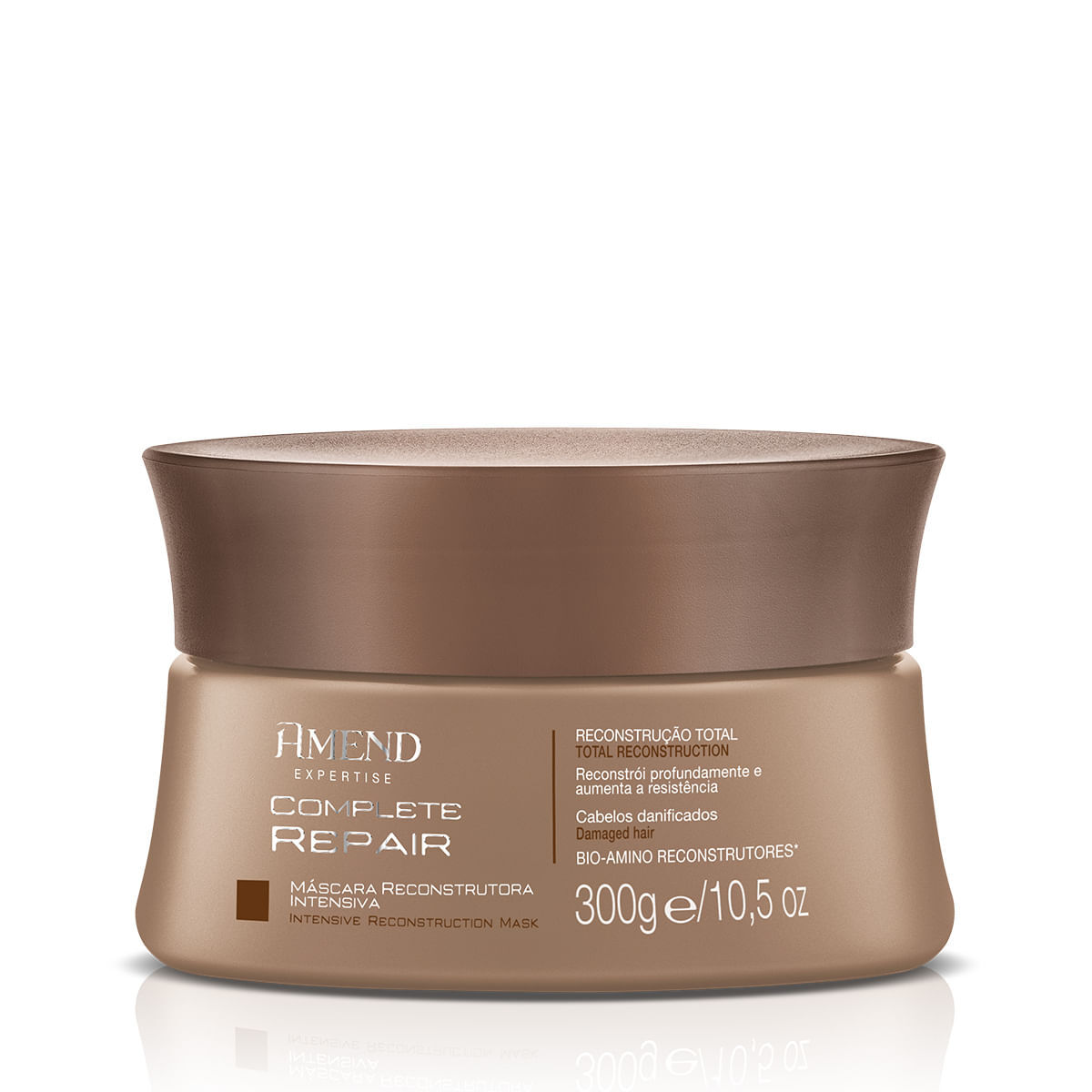 Máscara Matizadora Marsala Vibrance - Amend 300g | Rekint's Cosméticos Máscara Matizadora Marsala Vibrance - Amend 300g | Rekint's Cosméticos