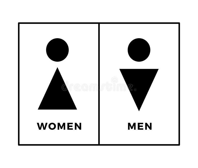 Toilet Notice and Restroom Warning Sign Signboards Stock Vector ...